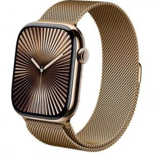 OUTLET: Pasek Crong Milano Steel Band do Apple Watch 49/46/45/44/42 mm, różowozłoty