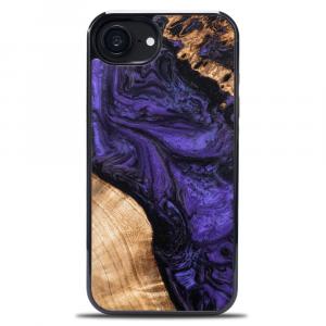 Drewniane etui do iPhone 16e, Bewood Unique Violet