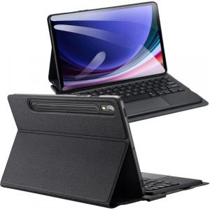 Etui z klawiaturą Bluetooth Dux Ducis (TK Series) do Galaxy Tab S10 FE / S9 FE / S9, czarne