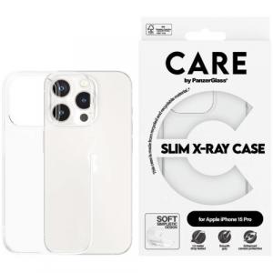 Etui CARE by PanzerGlass Slim X-Ray Case do iPhone 15 Pro, przezroczyste