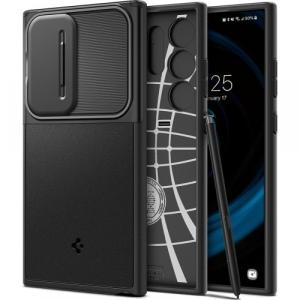 Etui Spigen Optik Armor do Galaxy S24 Ultra, czarne