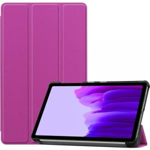 Etui Bizon Case Tab Croc do Galaxy Tab A7 Lite, ciemnofioletowe