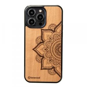 Drewniane etui Bewood iPhone 14 Pro Max MANDALA JABŁOŃ