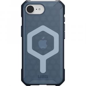 Etui pancerne Urban Armor Gear Essential Armor Mag do iPhone 16e, półprzezroczysto-niebieskie