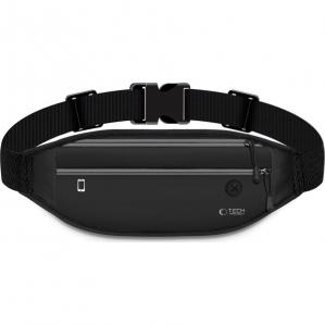 Nerka / saszetka na telefon / słuchawki / akcesoria, Tech-Protect M7 Universal Sport Waist Bag, czarna