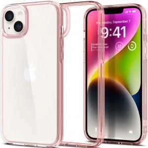 OUTLET: Etui Spigen Ultra Hybrid do iPhone 14 Plus, przezroczysto-różowe