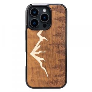 Drewniane etui do iPhone 16 Pro, Bewood Góry Imbuia