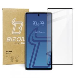 Szkło hartowane Bizon Glass Edge 2 do Pixel 7A, czarne