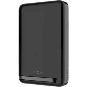 Powerbank bezprzewodowy Fixed MagZen 10 Pro do MagSafe Qi2, USB-C 30W + kabel, podstawka, czarny