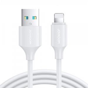 Kabel do ładowania / transmisji danych Joyroom USB-A do Lightning, 2.4A, 2m, biały