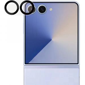 Szkło hartowane na aparat PanzerGlass PicturePerfect Camera Lens Protector dla Galaxy Z Flip7, czarno-przezroczyste