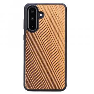 Drewniane etui do Galaxy A26 5G, Bewood Fale Merbau