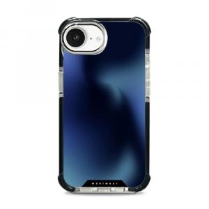 Etui ochronne do iPhone 16e do MagSafe, Mobiwear Elite Bumper, granatowe
