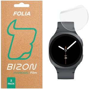 Folia hydrożelowa na ekran Bizon Glass Watch Hydrogel do Galaxy Watch 8 44 mm, 2 sztuki