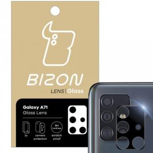 Szkło na aparat Bizon Glass Lens dla Galaxy A71, 2 sztuki