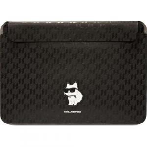 Etui Karl Lagerfeld Sleeve Saffiano Monogram Choupette Macbook 13'' / 14'', czarne