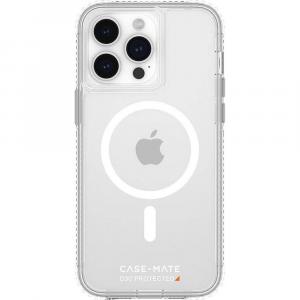OUTLET: Etui Case Mate Ultra Tough D3O® Clear MagSafe do iPhone 15 Pro Max, przezroczyste