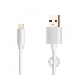 Kabel Fixed Data Cable USB-A / USB-C 2m, biały