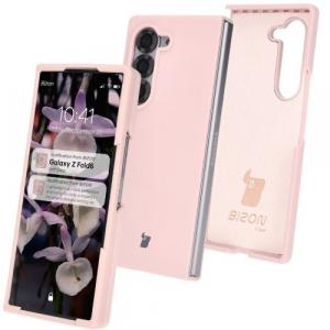 Silikonowe etui Bizon Soft Case do Galaxy Z Fold6, jasnoróżowe