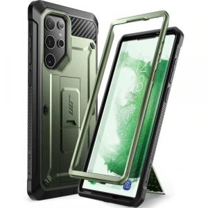 Etui Supcase UB Pro noSP Galaxy S22 Ultra 5G, zielone