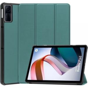 Etui Bizon Case Tab Croc do Xiaomi Redmi Pad 10.6 2022, ciemnozielone