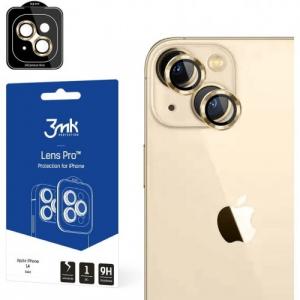 Osłona na aparat 3mk Lens Protection Pro 1 zestaw dla iPhone 14, złota