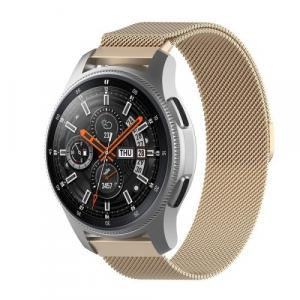 Pasek Bizon Strap Watch Chain 22 mm do Huawei Watch GT 4 46 mm, szampański