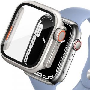 Etui + szkło Tech-Protect Defense360 do Apple Watch 10 46mm, srebrne