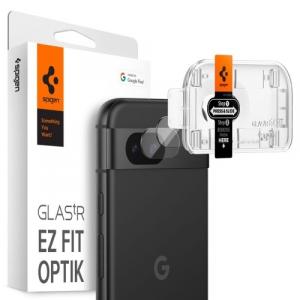 Szkło na aparat Spigen Glas.tR Ez Fit Optik 2-Pack do Google Pixel 8a, przezroczyste