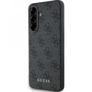 Etui Guess Hardcase 4G Metal Gold Logo do Galaxy A36 5G, czarne
