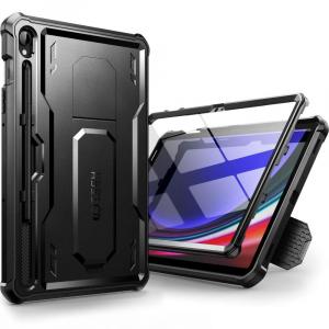 OUTLET: Etui pancerne z osłoną na ekran Tech-Protect Kevlar Pro do Galaxy Tab S9, czarne