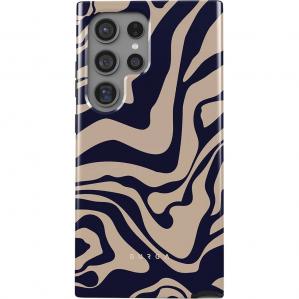 Etui Burga Vigilant Tough do Galaxy S24 Ultra, beżowo-granatowe