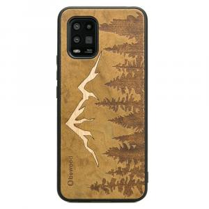 Drewniane etui do Xiaomi Mi 10 Lite, Bewood Góry Imbuia