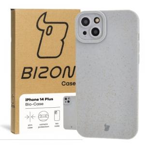 Ekologiczne etui Bizon Bio-Case do iPhone 14 Plus, szare