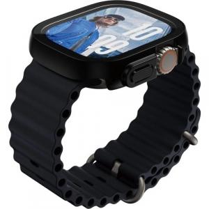 Etui z osłoną ekranu PanzerGlass Snappie Full Body Slim do Apple Watch Ultra 2/1 49mm, czarne