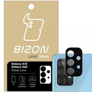 Szkło na aparat Bizon Glass Lens dla Galaxy A52s 5G, A52 4G/5G, A72 4G/5G, 2 sztuki