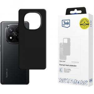 Etui 3mk Silicone Case do Xiaomi Redmi Note 14 Pro Plus 5G, czarne