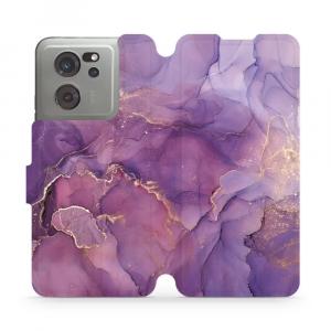 Etui z klapką do Xiaomi 13T, Mobiwear Book, fioletowe