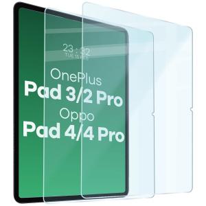 Szkło hartowane do tabletu Bizon Glass Tab Clear Duo do OnePlus Pad 3/2 Pro/OPPO Pad 4/4 Pro, 2 sztuki
