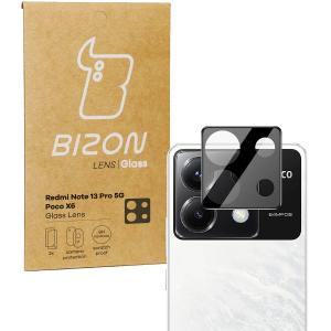 Szkło na aparat Bizon Glass Silk Lens do Xiaomi Poco X6 / Redmi Note 13 Pro 5G, 2 sztuki