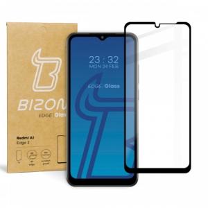 Szkło hartowane Bizon Glass Edge 2 do Redmi A1, czarne