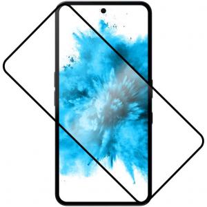 Szkło hartowane Fixed Full Cover 2.5D Tempered Glass do Nothing Phone (3a) / (3a) Pro, czarna ramka