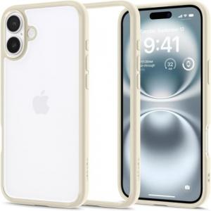 Etui Spigen Ultra Hybrid do iPhone 16 Plus, przezroczysto-beżowe