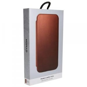 Etui Nomad Modern Leather do iPhone 15 Pro, brązowe