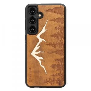 Drewniane etui do Galaxy S24 Plus, Bewood Góry Imbuia