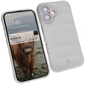 Pancerne etui Bizon Case Tur do iPhone 16, jasnoszare