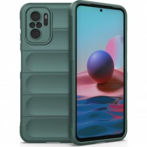 Pancerne etui Bizon Case Tur do Xiaomi Pocophone M5s / Xiaomi Redmi Note 10 / 10s, ciemnozielone