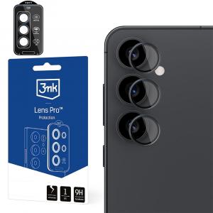 Osłona na aparat 3mk Lens Protection Pro, 1 zestaw dla Samsung Galaxy S25, czarna