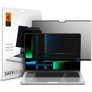 Folia prywatyzująca Spigen SafeView Privacy Filter do MacBook Pro 14\
