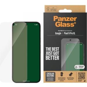 Szkło hartowane PanzerGlass Ultra-Wide Fit + EasyAligner do Google Pixel 9 Pro XL